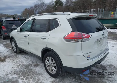 2016 Nissan Rogue Sv z USA, uszkodzony, nr VIN 5N1AT2MV1GC800503